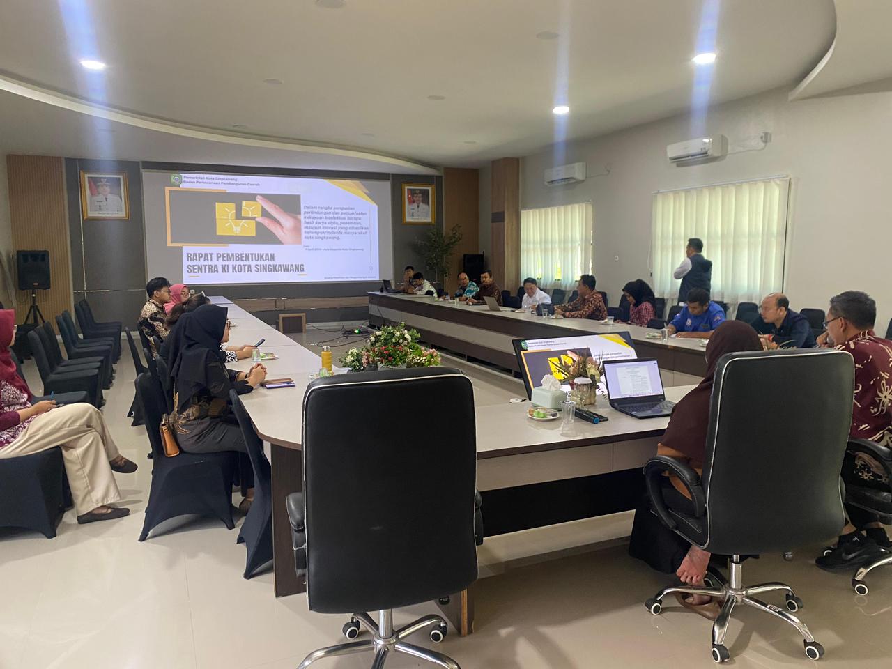 Rapat Pembentukan Sentra Kekayaan Intelektual (KI)