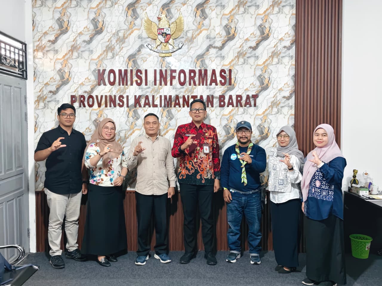 Koordinasi dan Konsultasi ke Komisi Informasi Provinsi Kalimantan Barat