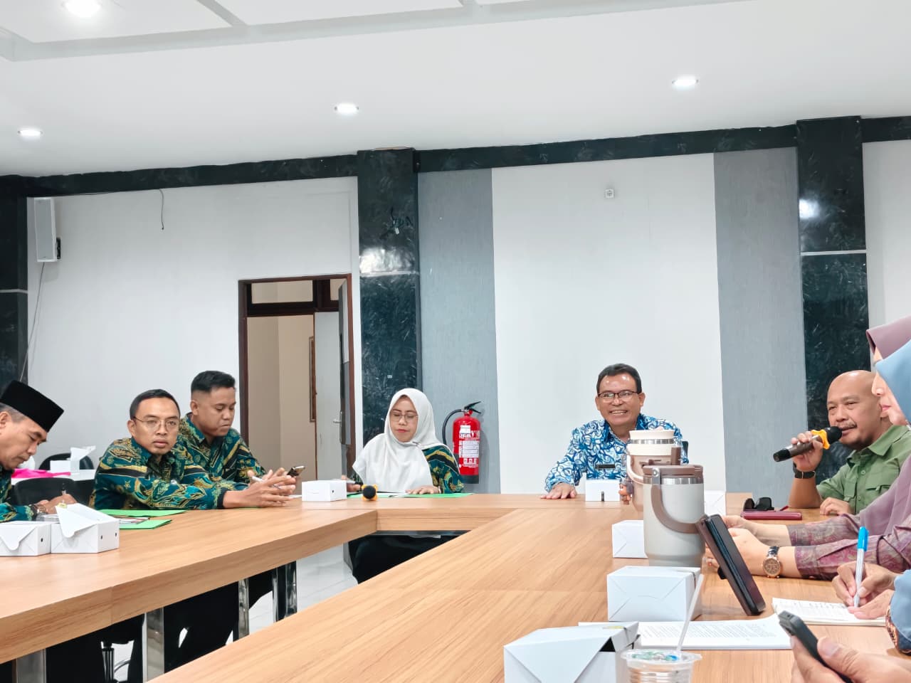 Bappeda Kota Singkawang Ikuti Penyusunan Draft Addendum Nota Kesepakatan Bersama Pengadilan Agama Singkawang